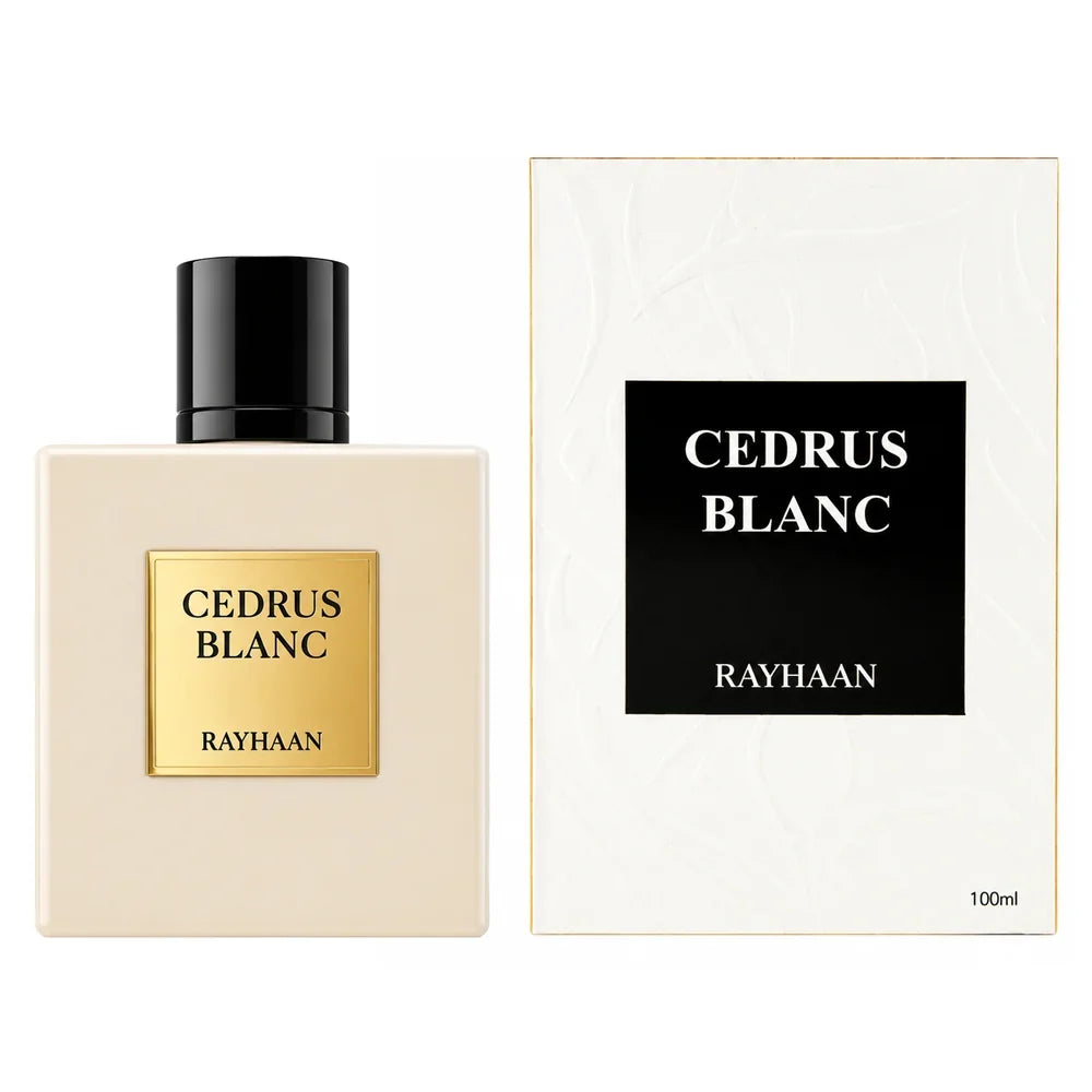 Rayhaan Cedrus Blanc 100ml EDP para hombre y mujer