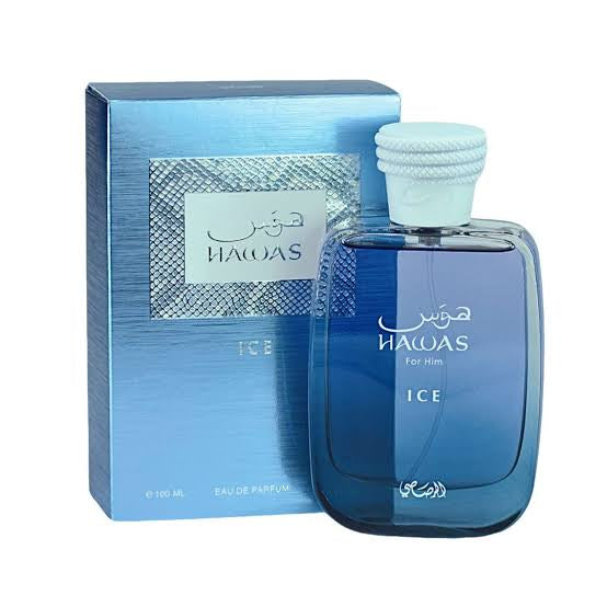 Rasasi Hawas Ice Edp 100 ml Para Hombre