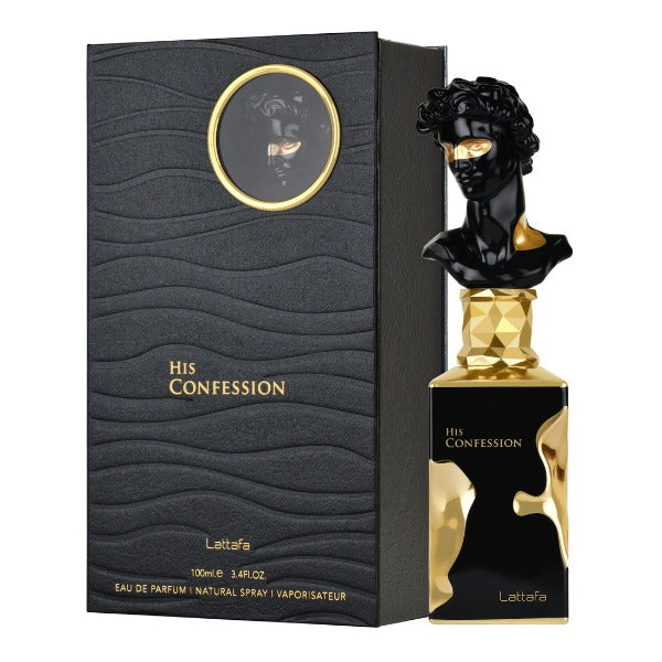 Lattafa His Confession 100ml EDP hombre