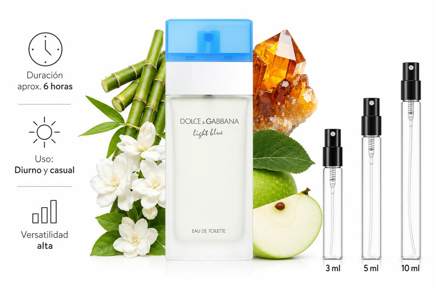 Light Blue EDT Dolce&Gabbana Decant (muestra) mujer