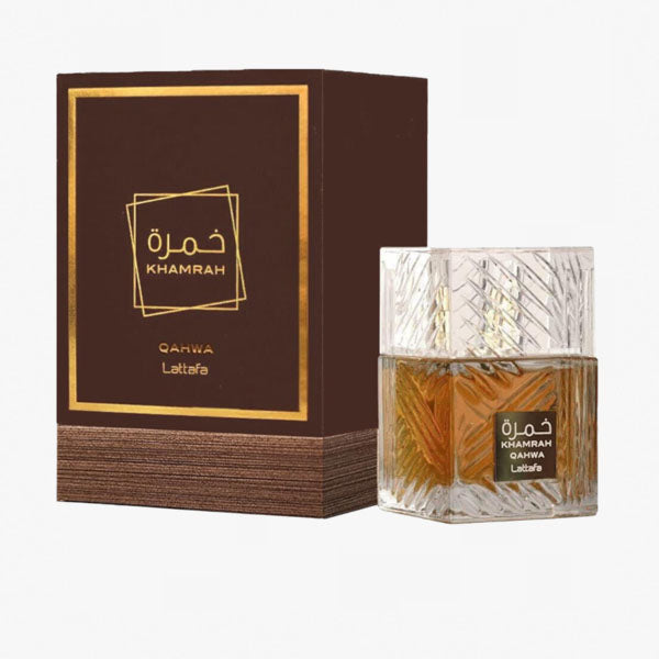 Khamrah Qhawa Lattafa 100 ml EDP hombre y mujer