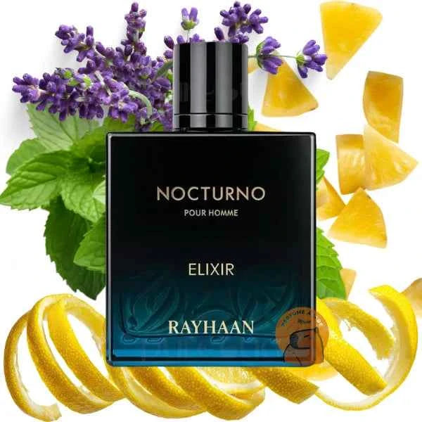 Rayhaan Nocturno Elixir Decant (muestra) hombre