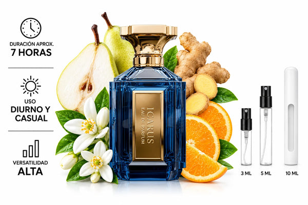 Velixir Icarus Decant (muestra) hombre y mujer
