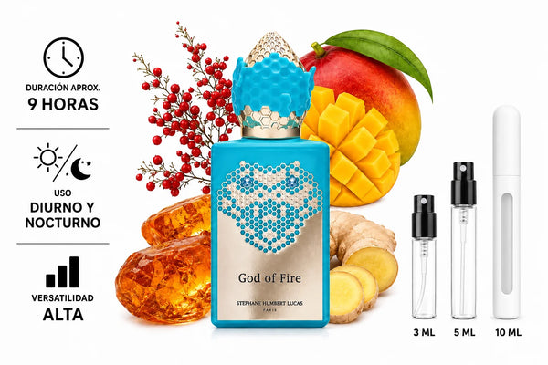 God of Fire EDP Stéphane Humbert Lucas Decant (muestra) hombre y mujer