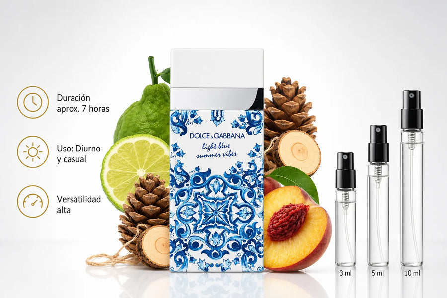 Dolce&Gabbana Light Blue Summer Vibes Decant (muestra) mujer