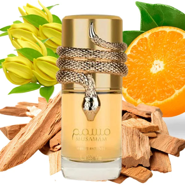 Musamam White Intense Decant Lattafa (muestra) Hombre y Mujer