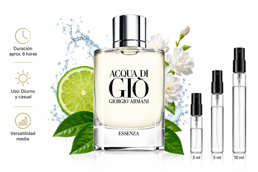 Acqua di Gio Essenza Giorgio Armani Decant (muestra) hombre