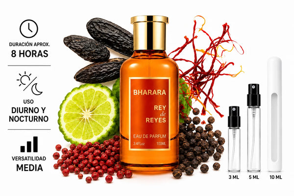 Bharara Rey de Reyes Orange Decant (muestra) hombre