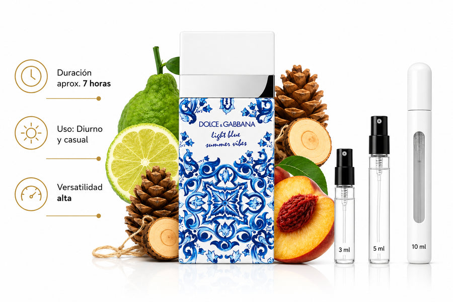 Dolce&Gabbana Light Blue Summer Vibes Decant (muestra) mujer