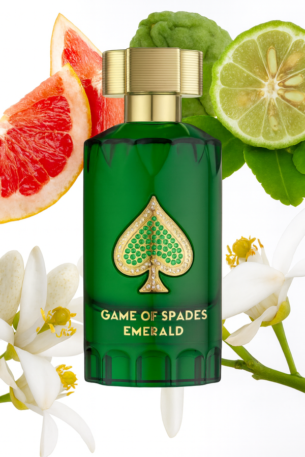 Game of spades Emerald Parfum Jo Milano Decant (muestra) hombre y mujer