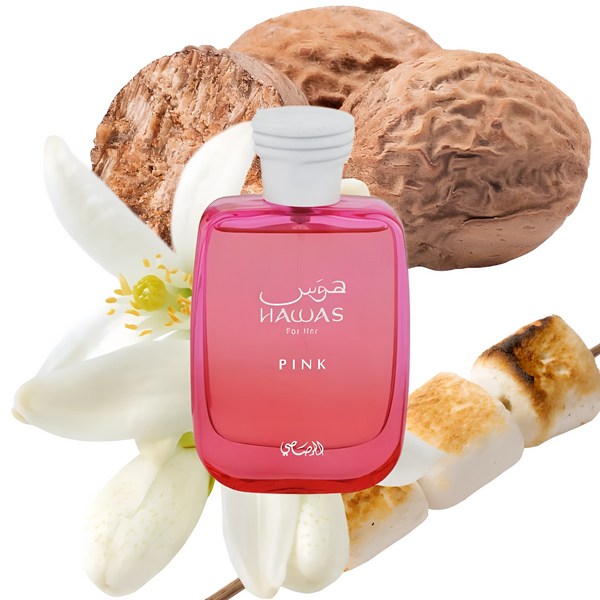 Rasasi Hawas Pink Decant (muestra) mujer