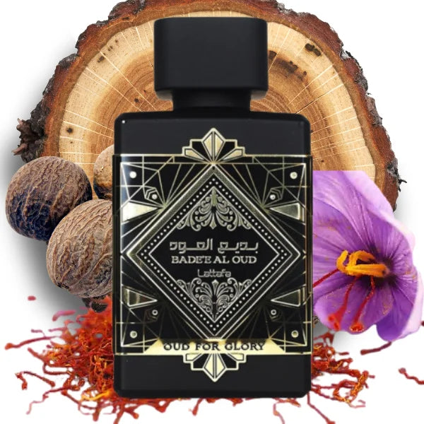 Bade'e Al Oud Edp Oud For Glory Lattafa Decant (muestra) Hombre y Mujer