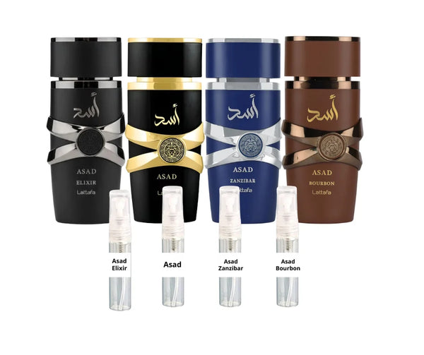 Set Perfumes Arabe Asad