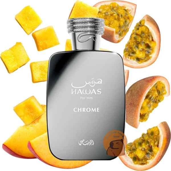 Rasasi Hawas Chrome Decant (muestra) hombre y mujer