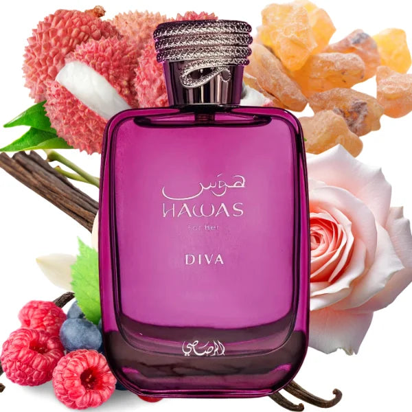 Rasasi Hawas Diva Decant (muestra) mujer