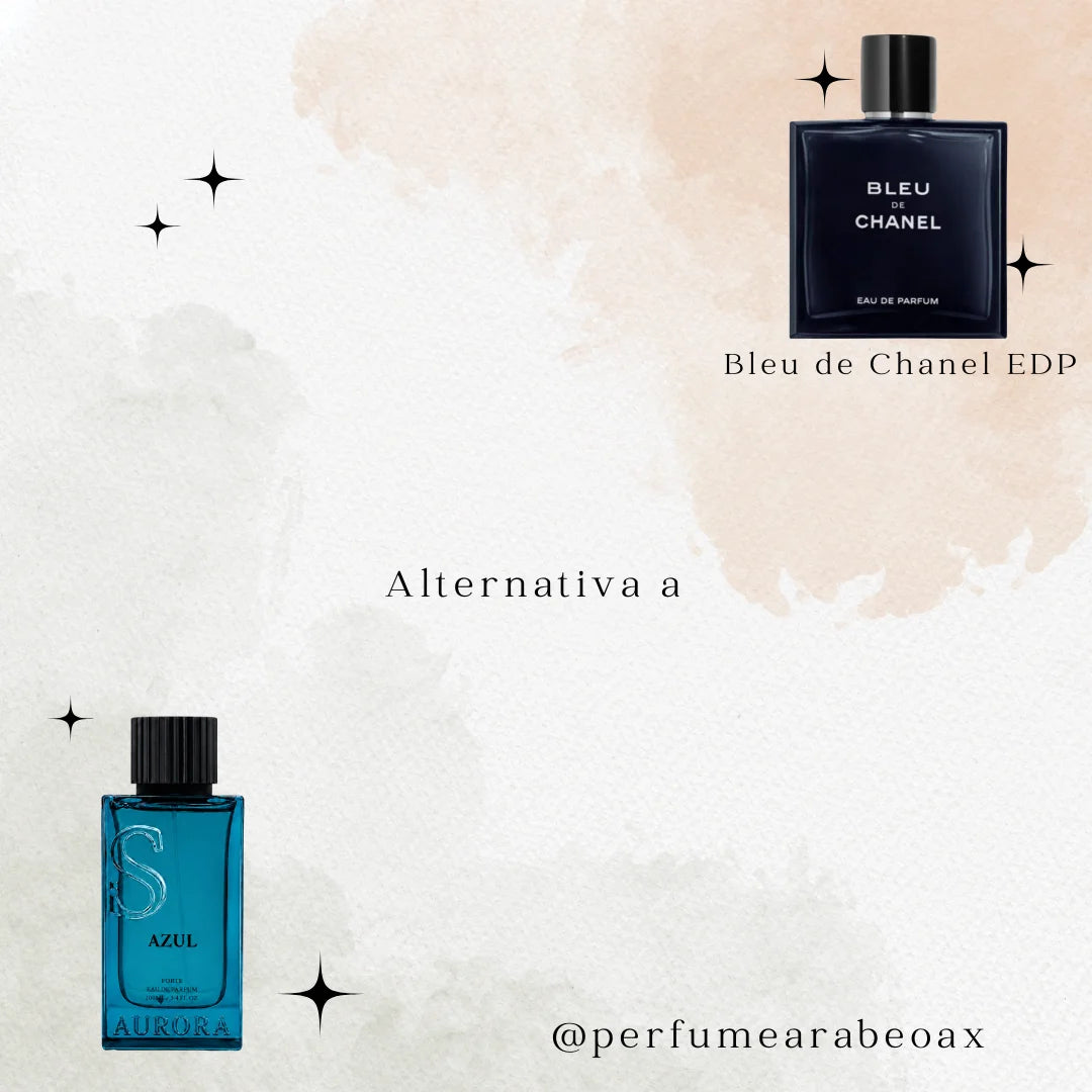 Aurora Scent Forte Azul EDP Decant (muestra) Hombre