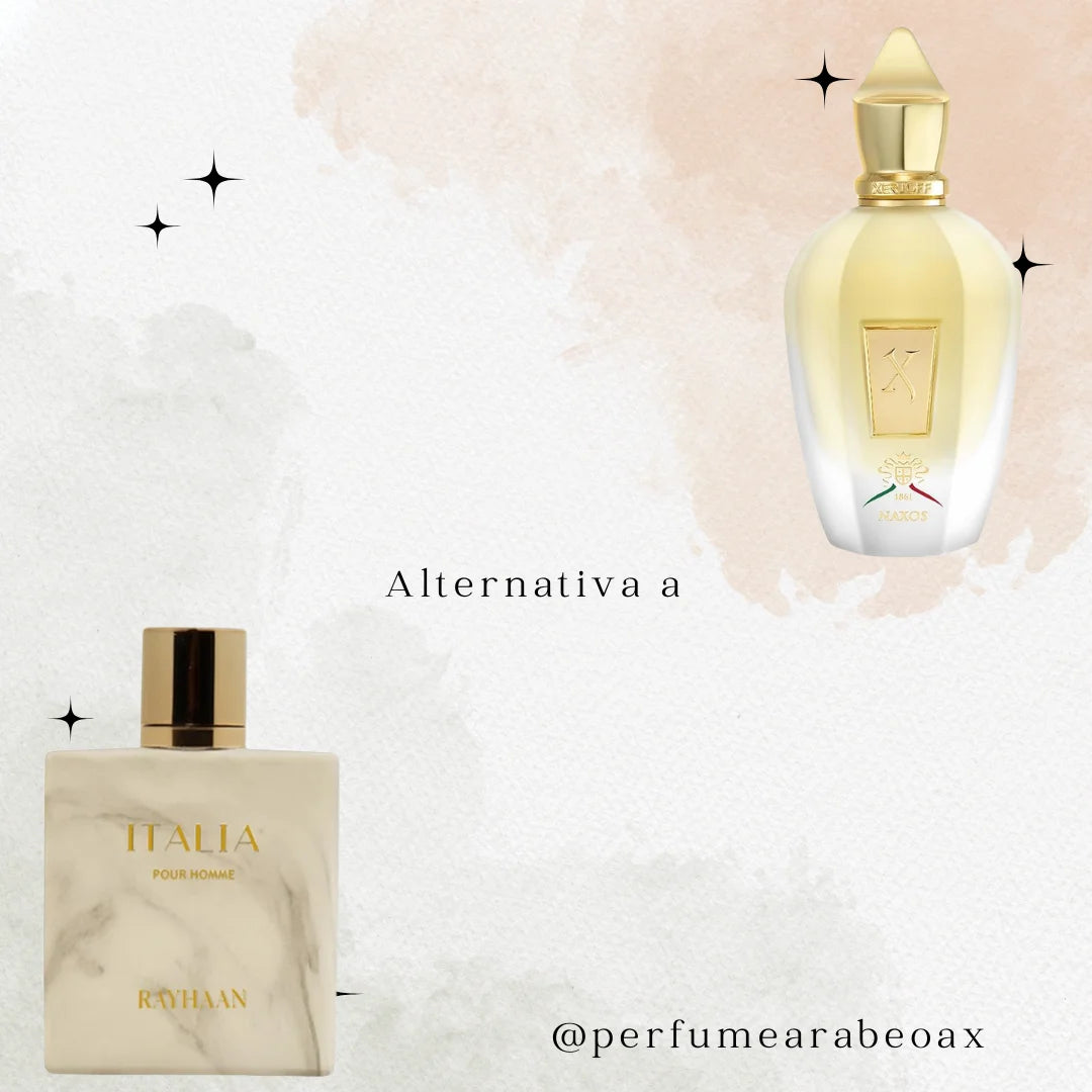 Rayhaan Italia Decant (muestra) hombre