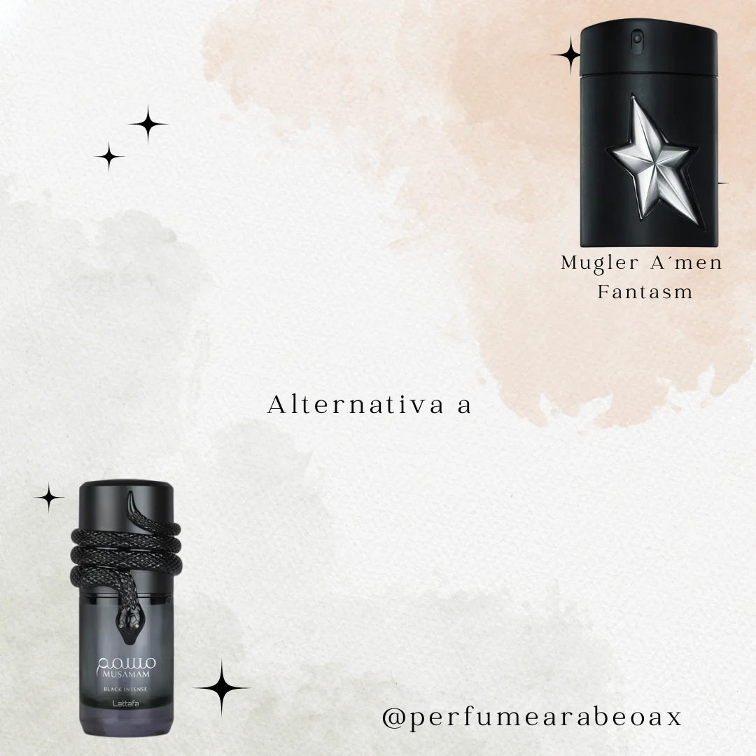 Lattafa Musamam Black Intense Decant (muestra) hombre