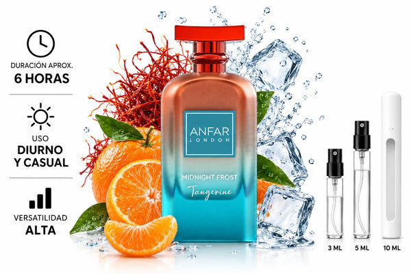 Anfar London Midnight Frost Tangerine Decant