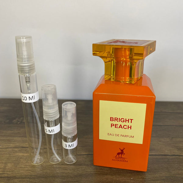 Bright Peach Maison Alhambra Edp Decant (muestra) Hombre y Mujer