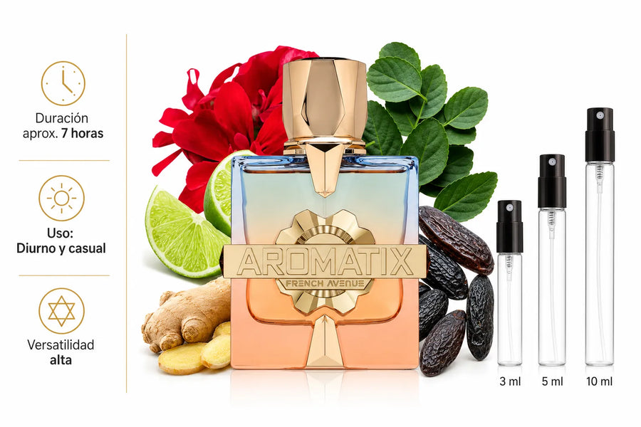 French Avenue X Aromatix Teas Me Fragrance World Decant (muestra) hombre y mujer
