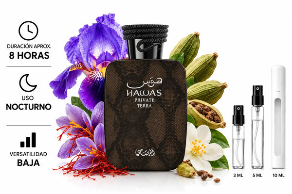 Rasasi Hawas Private Dulce Decant