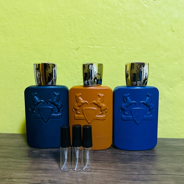 3 Muestras Parfums de Marly (Layton+Percival+Althaïr) Hombre