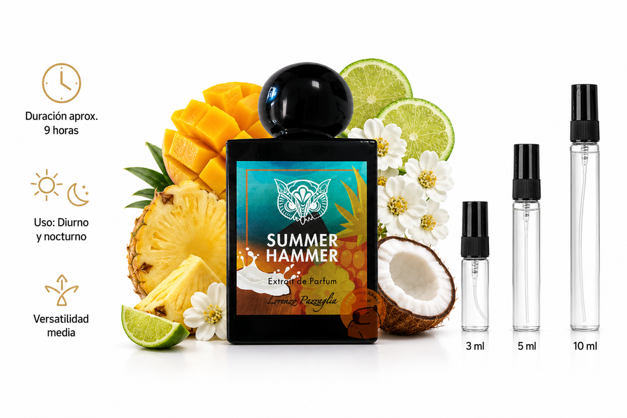Lorenzo Pazzaglia Summer Hammer Extrait de Parfum Decant (muestra) hombre y mujer