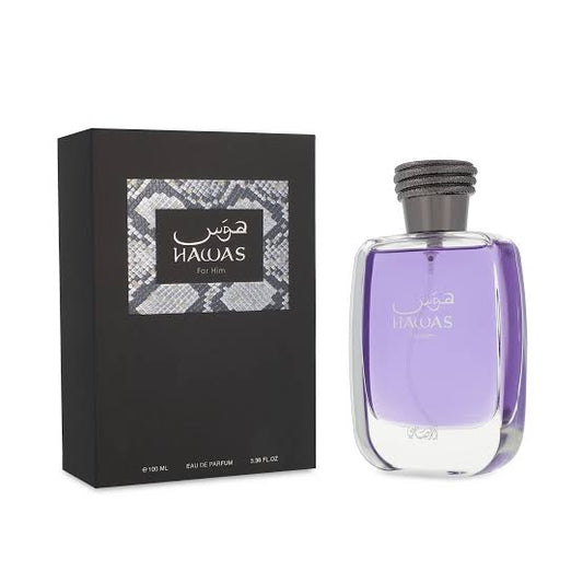 Hawas for Him Rasasi Edp 100 ml Perfume Árabe