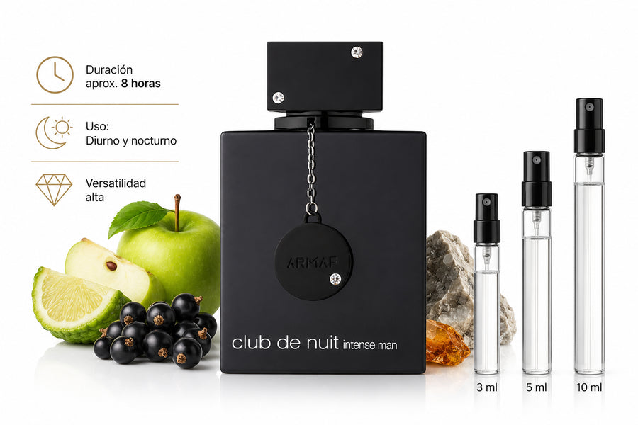 Club de Nuit Intense Man Edp Armaf Decant (muestra) Hombre