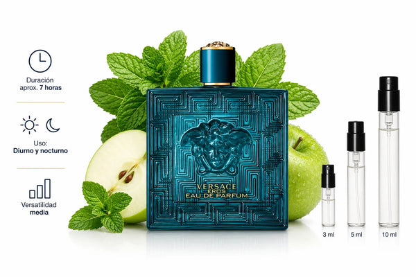 Versace Eros Eau de Parfum Decant (muestra)