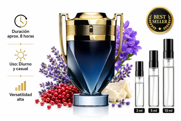 Paco Rabanne Invictus parfum Decant (muestra) Hombre