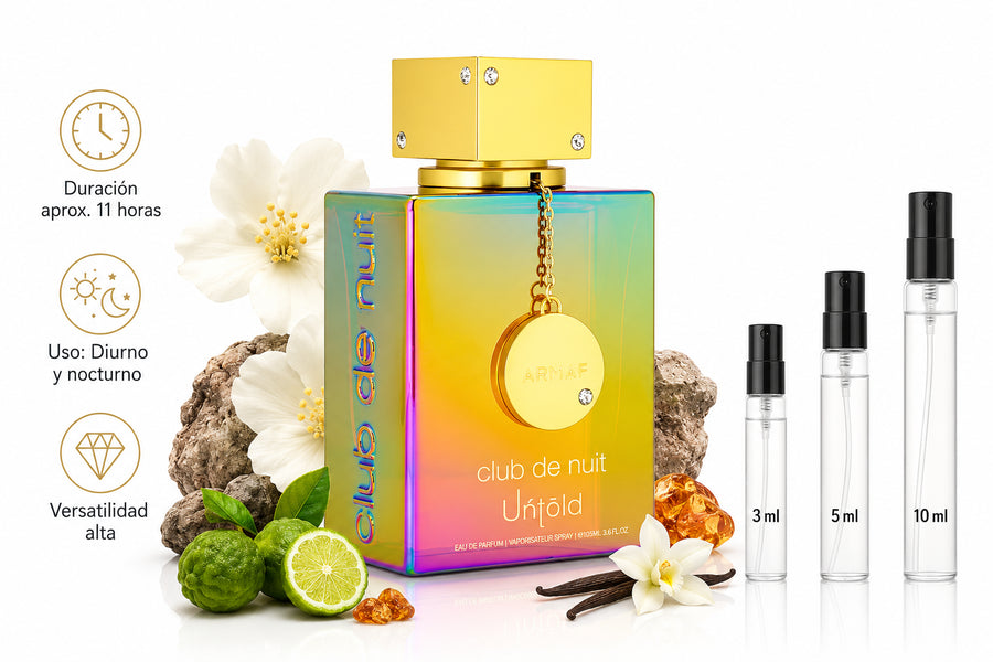 Untold Armaf Edp Decant (muestra) Hombre y Mujer