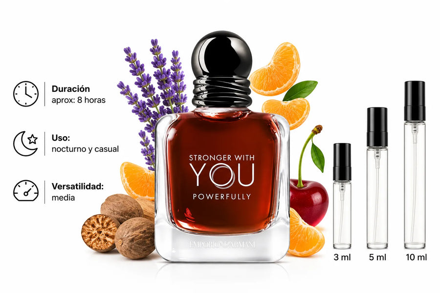 Emporio Armani Stronger With You Powerfully Decant (muestra) hombre