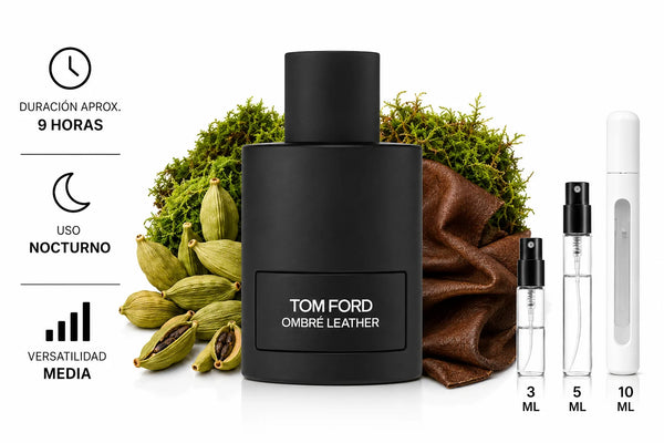 Tom Ford Ombre Leather EDP Decant (muestra) para hombre