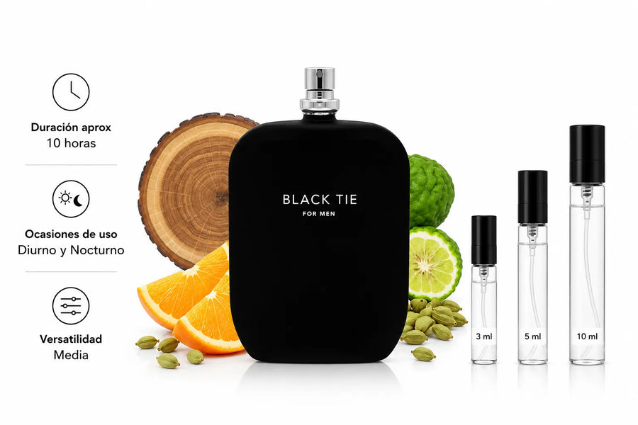 Black Tie for Men Extrait de Parfum Decant