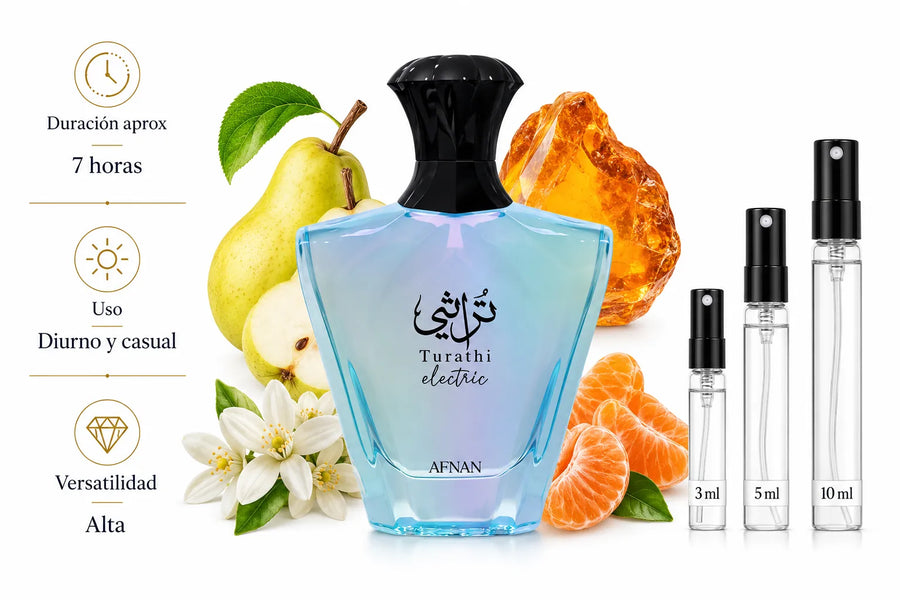 Afnan Turathi Electric Decant (muestra) hombre