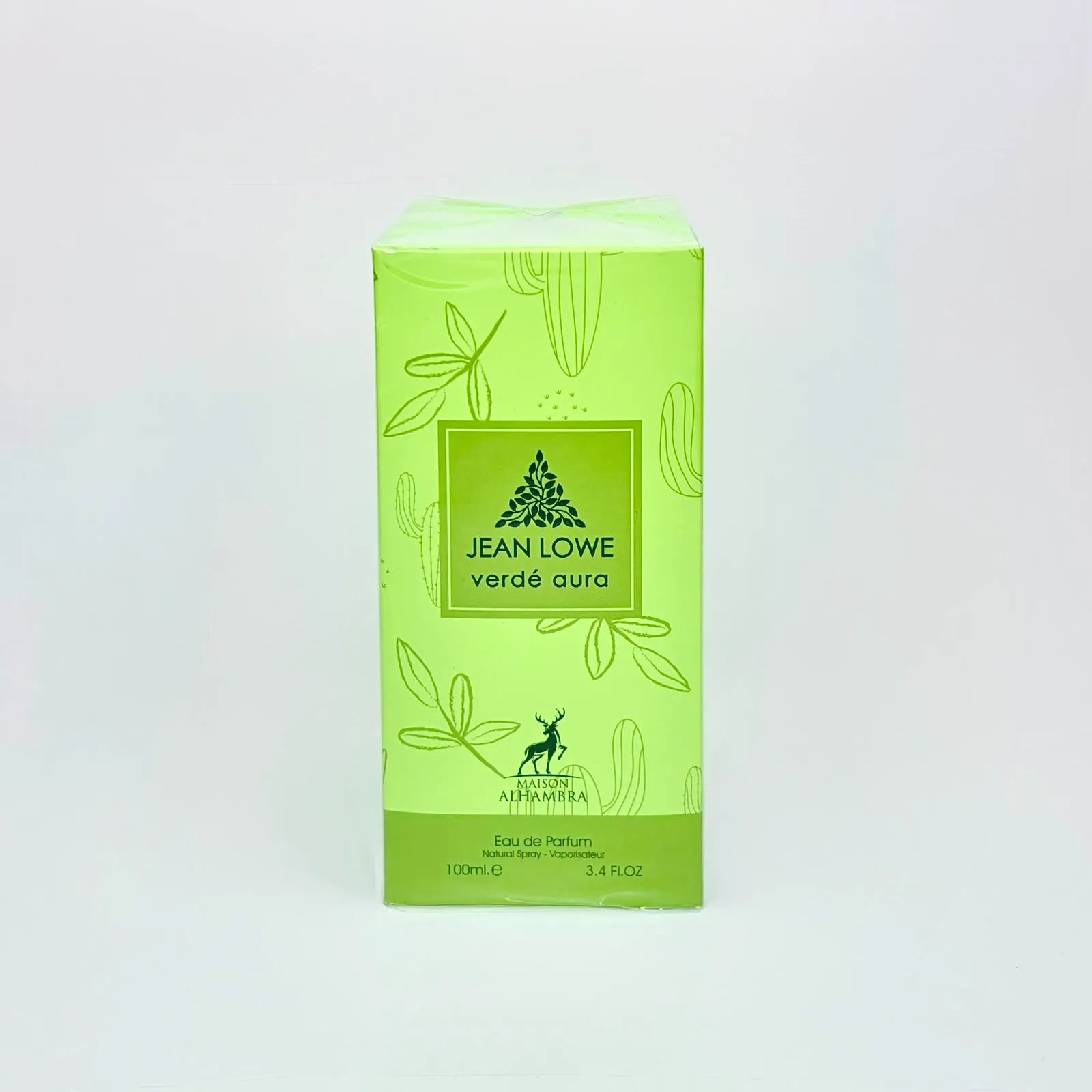 Maison Alhambra Jean Lowe Verdé Aura EDP 100ml para hombre y mujer