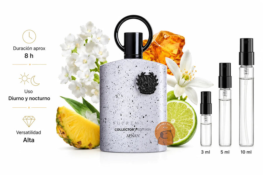 Afnan Supremacy Collector's Edition Pour Homme EDP Decant (muestra) hombre