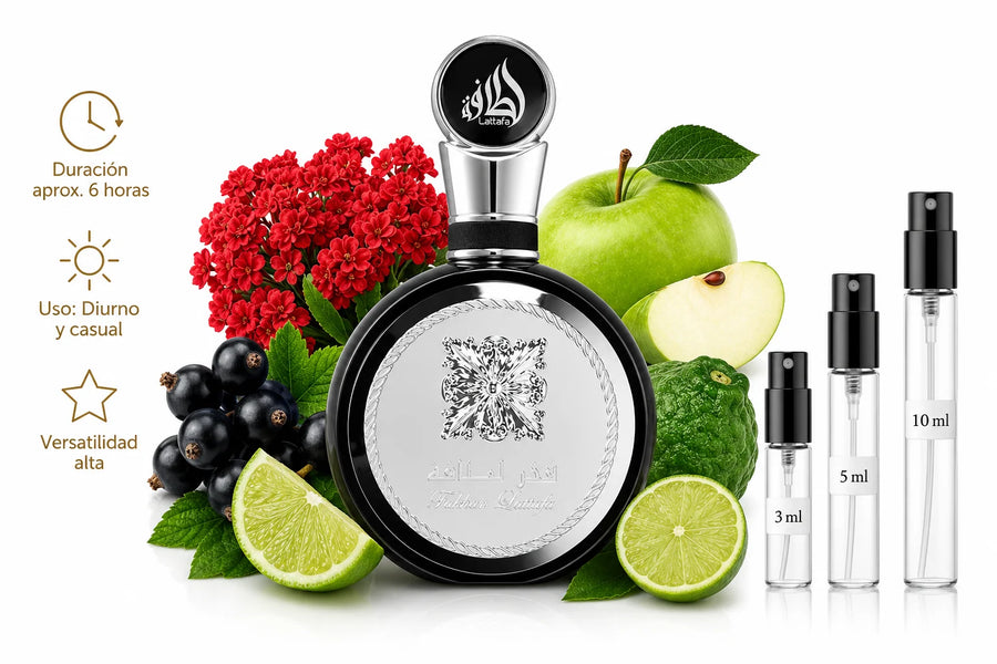 Fakhar Black Edp Lattafa Decant (muestra) Hombre