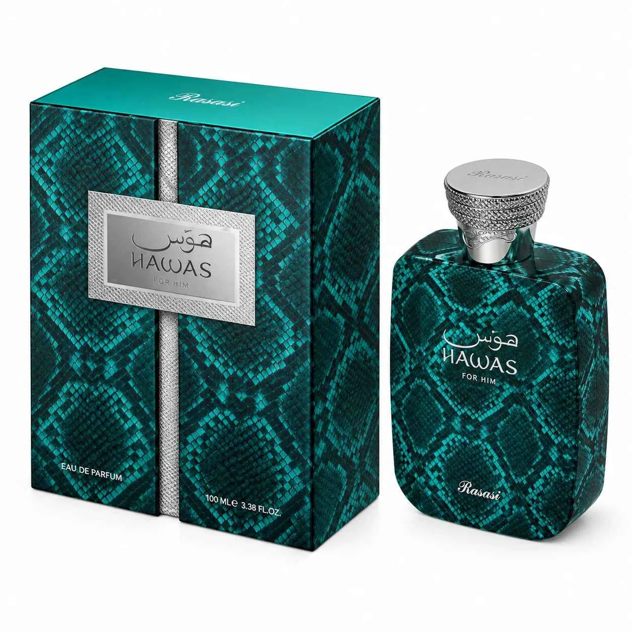 Rasasi Hawas Private Luceo 100ml EDP para hombre y mujer
