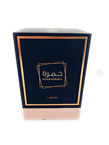 Lattafa Khamrah Eau de Parfum Spray 100ml para hombre y mujer