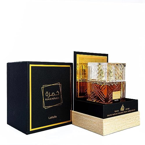 Lattafa Khamrah Eau de Parfum Spray 100ml para hombre y mujer