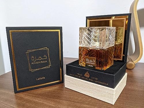 Lattafa Khamrah Eau de Parfum Spray 100ml para hombre y mujer